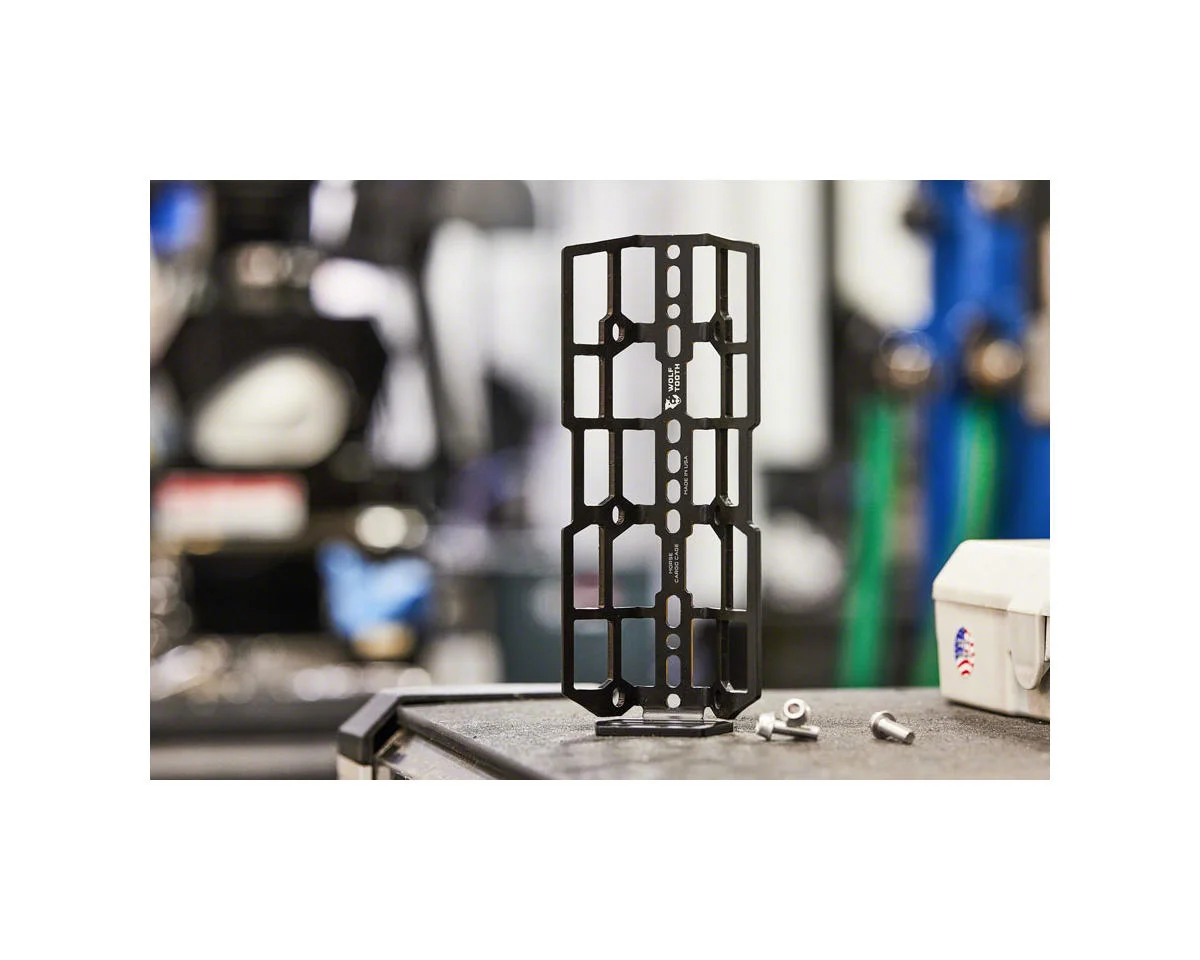 Wolf Tooth Components Morse Cargo Cage (Black) (No Straps) - view 2
